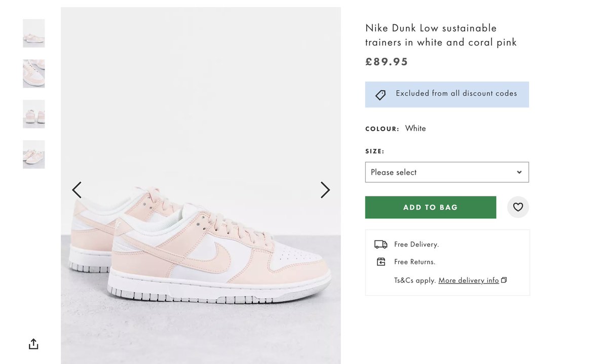 Ad: Dunk Low Coral at ASOS!

Link > solewomens.co/3u3pFvM