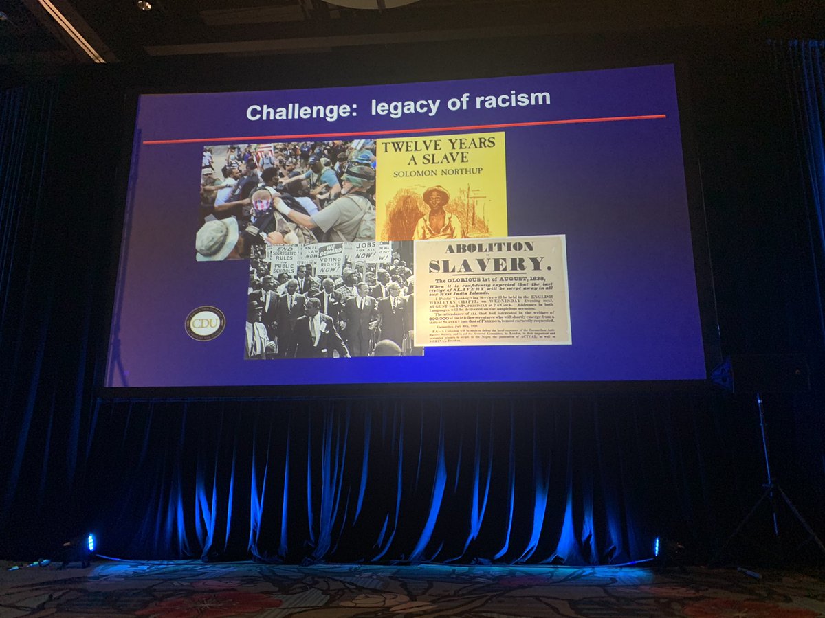 'Police are not the only profession with their knees on the neck of black and brown people, there were just cameras present.' Dr. Deborah Prothrow-Stith delivering a powerful Plenary Keynote Address at #SGIM22