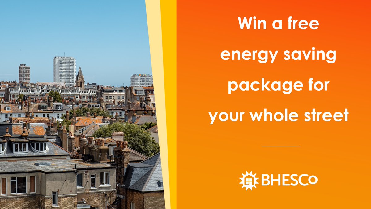 Could your street become a #ClimateAction leader ?

Enter our competition to win free expert advice and support to help you and your neighbours transform your homes into a model of modern low-carbon living. 

bhesco.co.uk/retrofit-stree…

<a href="/Brighton_CAN/">BrightonCAN</a> <a href="/CityReuseDepot/">Cat Fletcher 💜🌍👊🏼</a> <a href="/Brighton_CAN/">BrightonCAN</a>