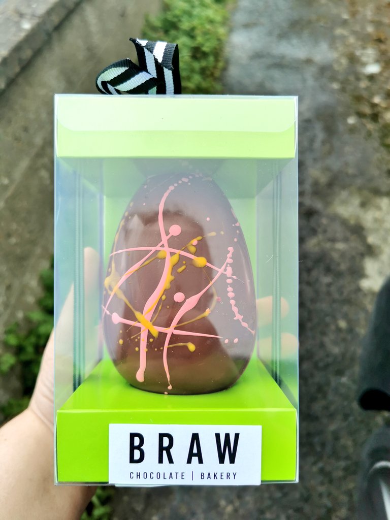 Lovely to see <a href="/brawdotie/">Braw</a> in my favourite shop. Only 4 Easter eggs left in <a href="/FRESH__AVENUE/">Fresh Avenue</a> if you're in the market for one!