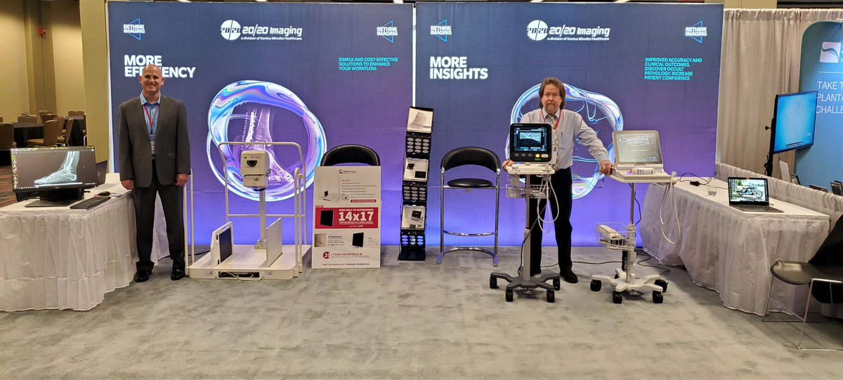 2020Imaging1's tweet photo. Last Day at the Midwest Podiatry Conference in Chicago… come visit us in booth 1131 &amp; learn about our Ultrasound and our NEW 1417 PXS710 High Frequency XRay!
#podiatry #ultrasound #xray https://t.co/Ihop6f2A78