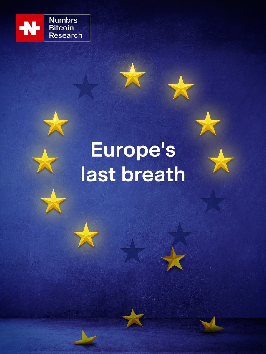 OwnYourBitcoin's tweet photo. Is the EU’s latest crypto surveillance law a sign of its collapse?

#Numbrs #dontfailtosecureyourbitcoin

https://t.co/L91ZJlhIVl https://t.co/NoasgIsZrM
