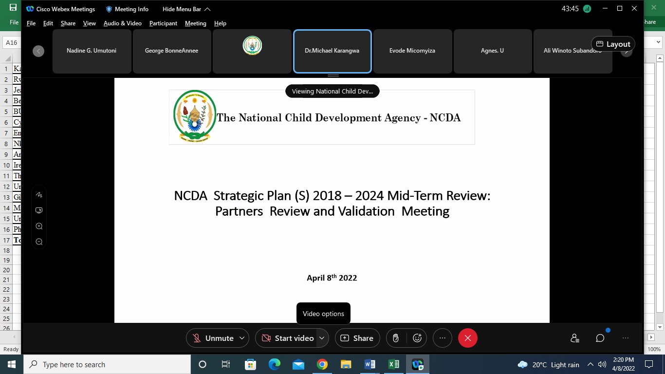 The National Child Development Agency | Rwanda on Twitter: