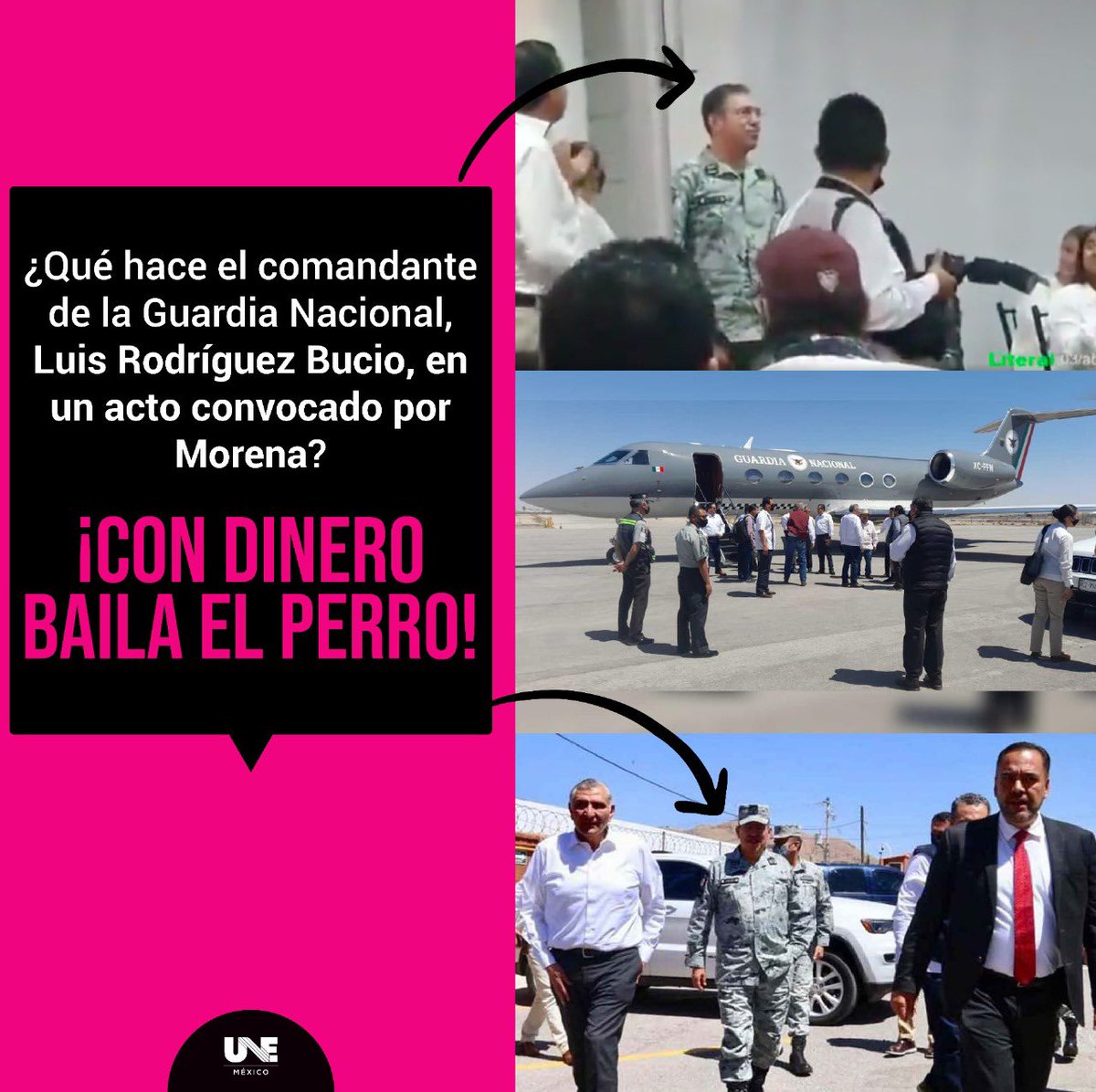 unemexico_'s tweet photo. La 4T sigue cometiendo delitos electorales al participar funcionarios públicos en su campaña política permanente. ¡Pues a quién le dan pan que llore! https://t.co/5MMYMtLFx7