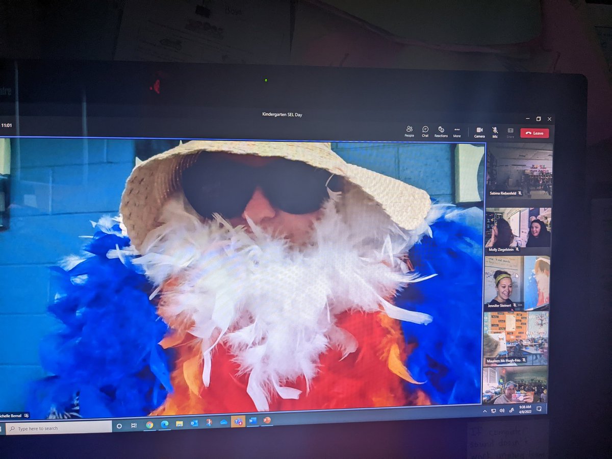 Kicking off SEL Day with a read aloud from a mystery reader. <a href="/mbernal_DrB/">Michelle Bernal</a> <a href="/mrsfrio/">Maureen Frio</a> <a href="/mollymziggy/">Molly Ziegelstein</a> <a href="/jlsteinert/">Jen Steinert</a> <a href="/MrsBalaban4/">Jessica Balaban</a> <a href="/riebenfeld9/">Sabina Riebenfeld</a>