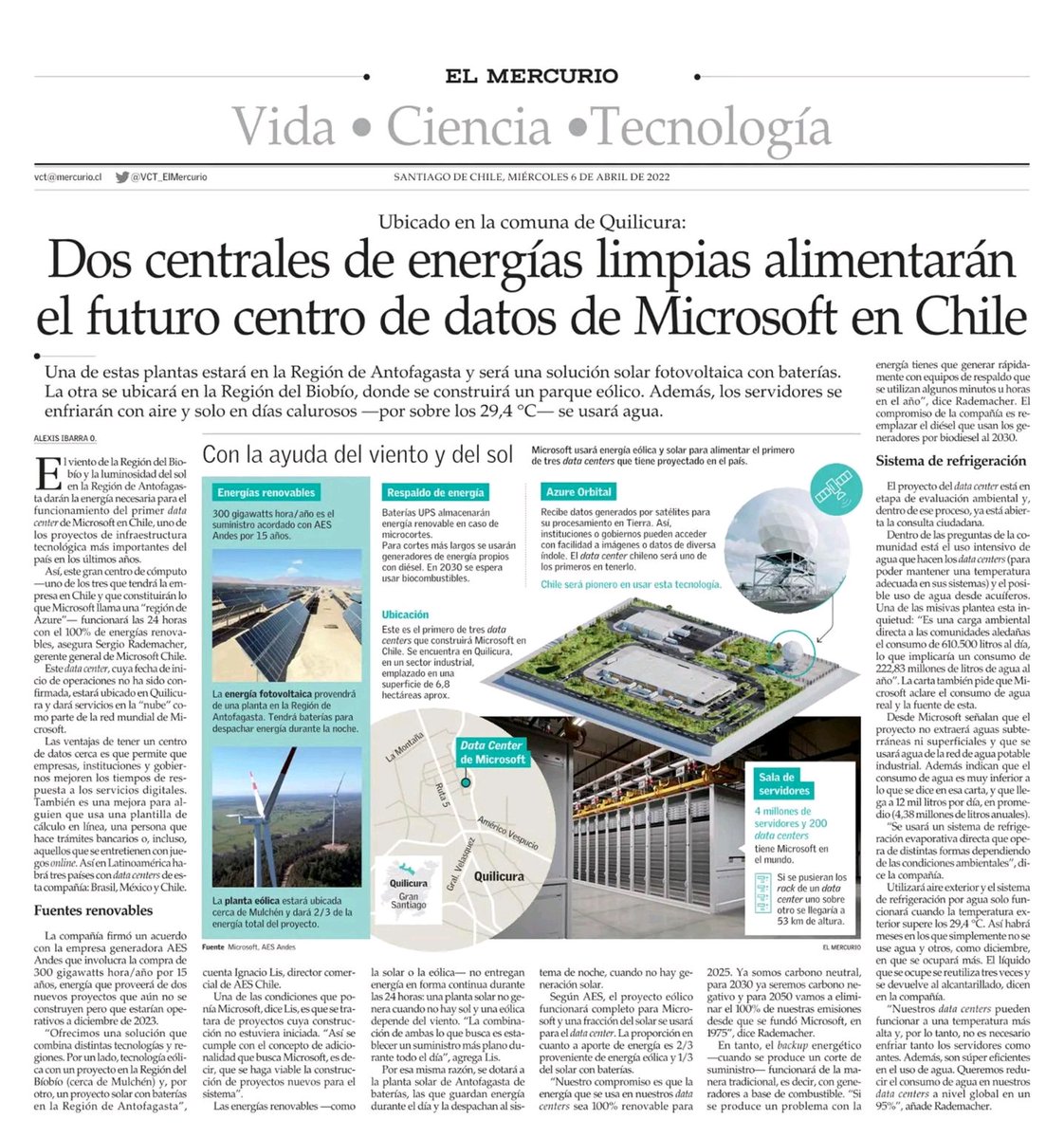 ESPINDOLARELLAN's tweet photo. El crecimiento exponencial de los #datos nos obliga a pensar como proveer de #energía a los actuales y futuros #datacenters de una manera sostenible #ODS @ingenieriauls @userena https://t.co/GTpQekpM2A