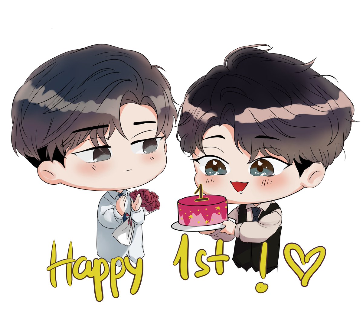 duu_1207's tweet photo. [8/4/2021-8/4/2022]
Happy 1st🥳🥰
(idk what it called.. first day publishing in lezhin ? OwO)
#madplace
#매드프레스 https://t.co/swQoQ72ZK5