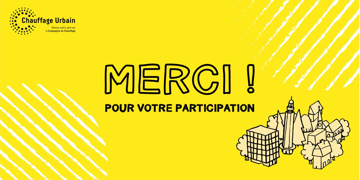 Pour la 2e édition de son jeu concours « Ensemble, dessinons les énergies de demain ! », le Chauffage Urbain a reçu 153 dessins 🖌
✨Un grand MERCI à tous ! ✨
Restez attentifs et rendez-vous très prochainement pour connaitre la date d’annonce des grands gagnants 🏆