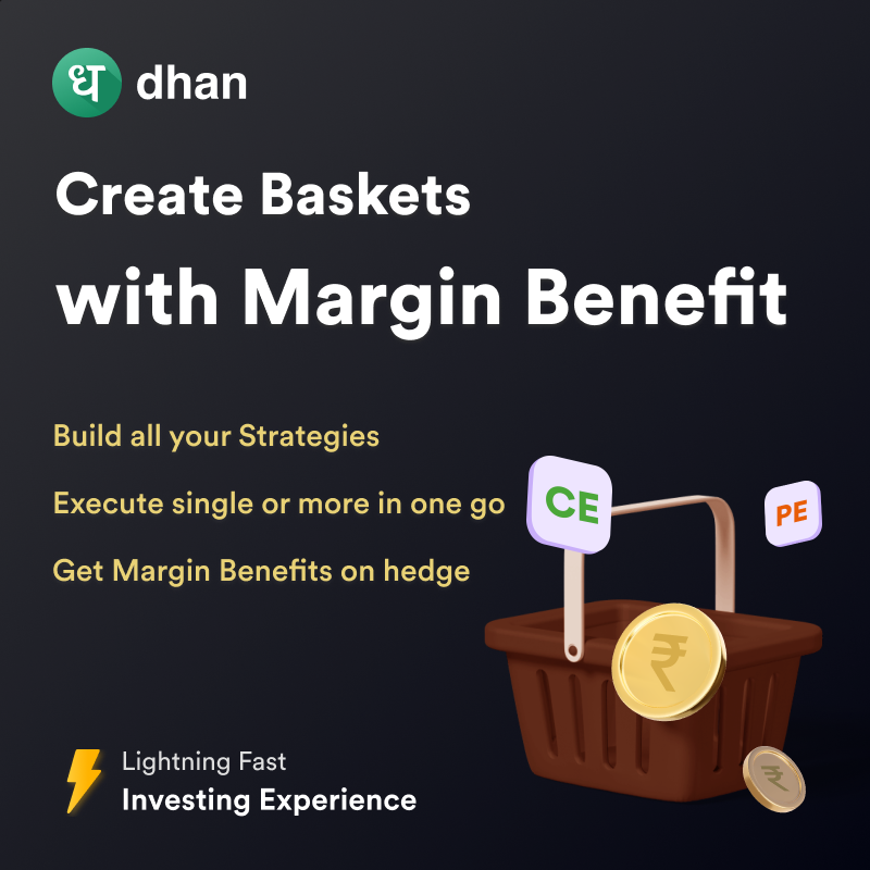 DhanHQ's tweet photo. Trade Options like a pro on expiry day 🔥

- Deep OTM / ITM Options
- Margin benefits on Hedge
- Live Market Scanners
- Top 100 Contracts

Install &amp; open your FREE Demat Account now!⚡