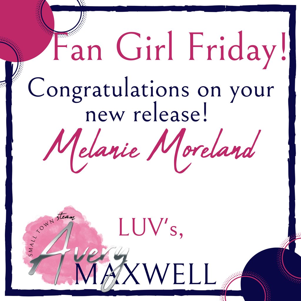 AveryMaxBooks's tweet photo. This week I am fangirling Melanie Moreland and her new release Following Maggie. I haven't read it yet, but I am looking forward to it.  
Following Maggie by Melanie Moreland Is part of the Coming Home Series 
 read FREE with Kindle Unlimited
Amazon:  https://t.co/d9kkjU0F0r https://t.co/MyoVRatd8f