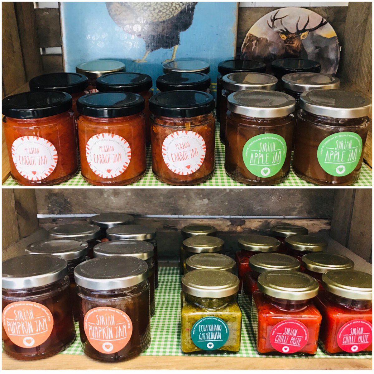 GGSparkes's tweet photo. 🌎We now have hand-made produce from the amazing @RefugeeCafe ALL our sales/proceeds go to helping those in need #refugees 💛💙 #ukraine #helpingthoseinneed #kindness https://t.co/U7v7LawP6z