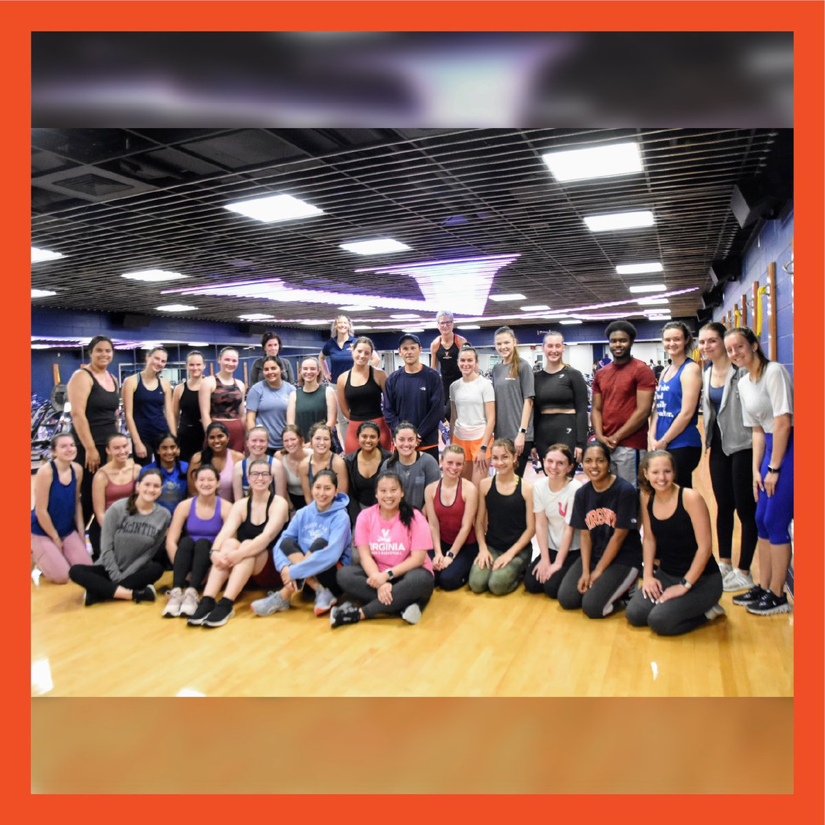 UVA_Recreation's tweet photo. Hoos take @presjimryan for an early morning spin yesterday! What is your go-to morning workout? https://t.co/Ak3zhcMraB