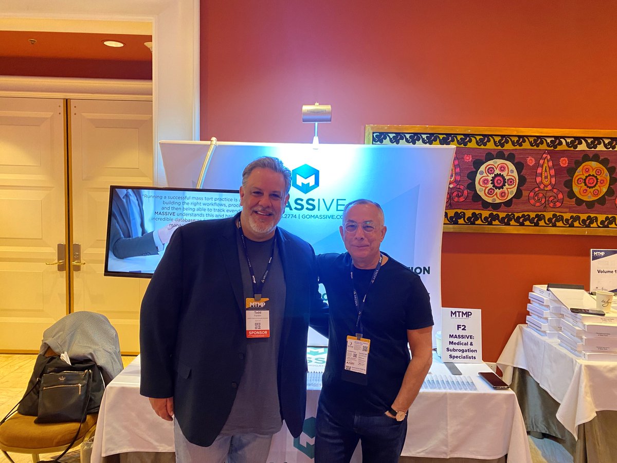 massiveliens's tweet photo. Kudos @mtmpseminar for another successful event! We enjoyed sponsoring and presenting at the Paralegal Skills track and making new connections in the exhibit hall. If we missed you, contact us to see how we can help with your large-scale lien needs! https://t.co/nKp5TRMAhQ 
#MTMP https://t.co/vZtVRwshev