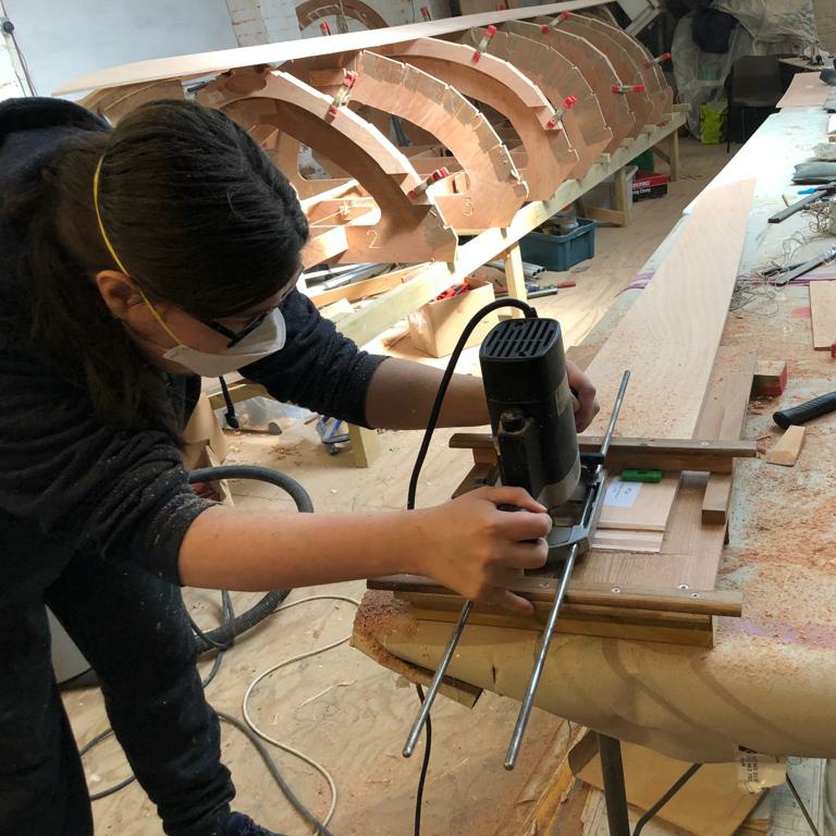 Our 3rd #StAylesSkiff in #Faversham is starting to come to life