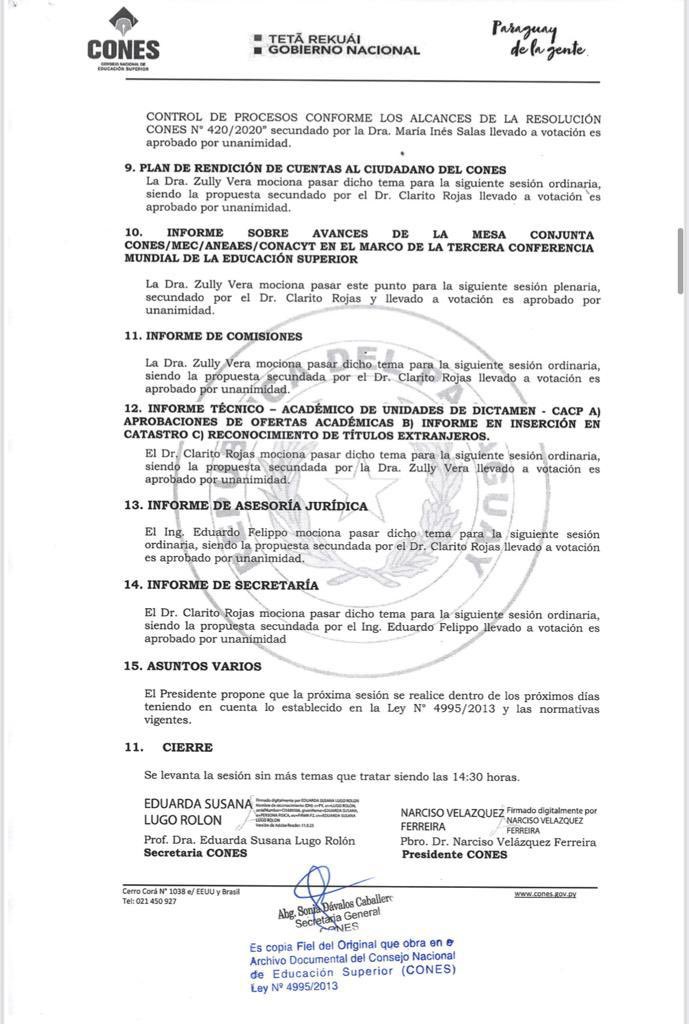 gduartcacavelos's tweet image. Nadie más que un consejero  firmó el Acta👇🏻 es decir, formalmente NO HUBO SESIÓN ‼️