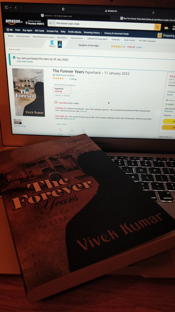 The4everYears's tweet photo. Did you check out the Amazon reviews of The Forever Years? https://t.co/4ea4npyg2X

@GarudaPrakashan @RatiBooks @ankur2812 
#childhood #hostel #adolescente #comingofage #fiction #Friends #friendship #school #TeenageDream #schoollife #SURREALISM #fantasia #ContemporaryArt https://t.co/6kDcTiND8L