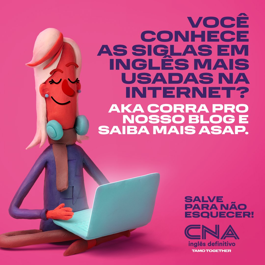 Siglas da Internet: conheça as pricipais usadas online!