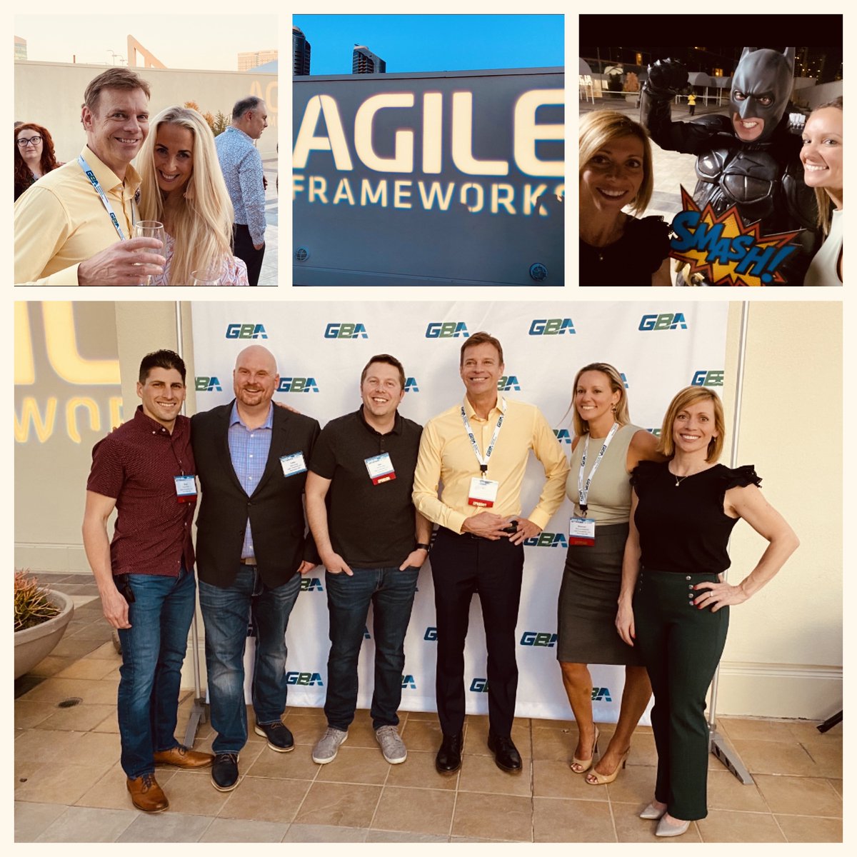 AgileFrameworks's tweet photo. We had a fantastic time catching up with everyone at the #GBAcon Welcome Reception last night! We are ready for a full day of sessions and conversations around improving the #AEC industry with MetaField® for #CMT and engineering services. #geoprofessionals https://t.co/hfQeMmXcs3