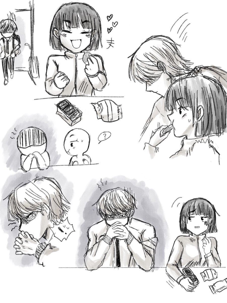 (Dont mind me im just posting my Taehoon Hobin fanarts I alr posted on insta..) A story about Seong Taehoon’s bad day #유호빈 #성태훈