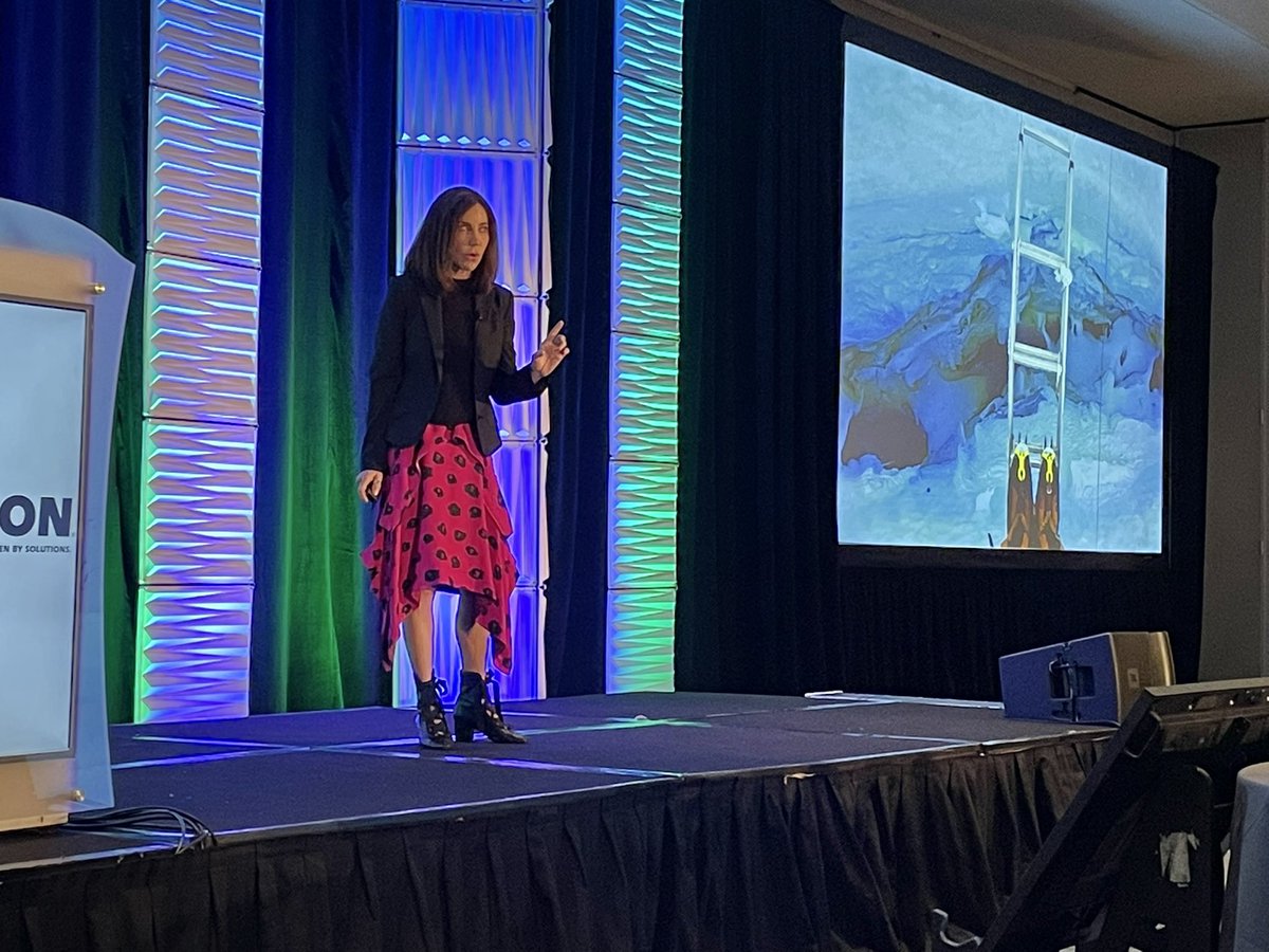 ILMATweets's tweet photo. “Backing up is not the same as backing down.” @Levine_Alison takes the stage at #ILMAEngage. https://t.co/v0LjjqtnVK