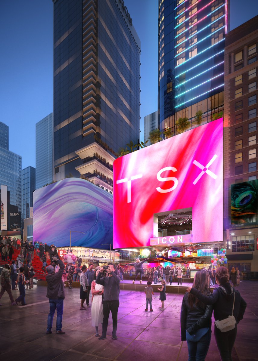 A new place of possibility in the heart of Times Square. 

#AmplifyTheTimes #FutureOfPerformance #EntertainmentStage