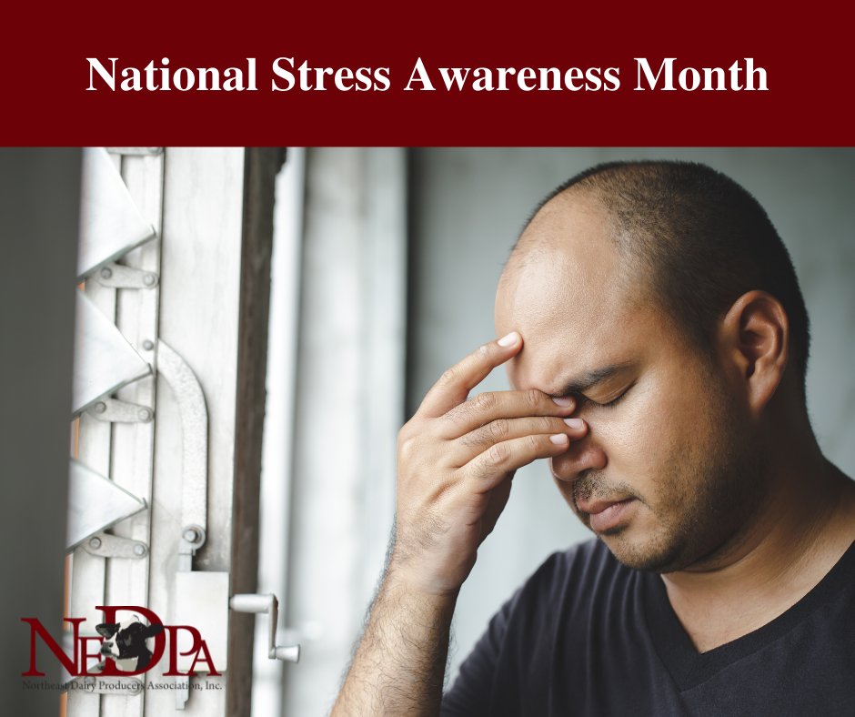 April is #NationalStressAwarenessMonth, so here's a reminder that mental health is a key component of overall health. Fortunately, we have organizations like <a href="/NYFarmNet/">NY FarmNet</a> who provide free stress management consultation and resources for NY farmers in need.