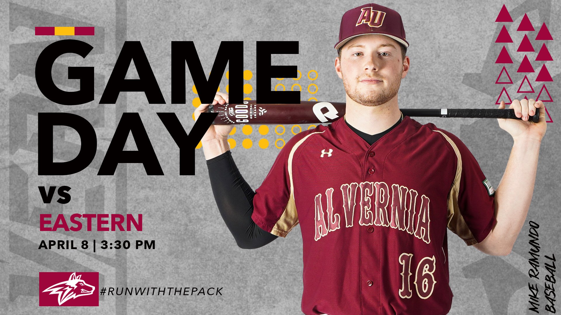 Golden Wolves on Twitter "Baseball looks for the series split today