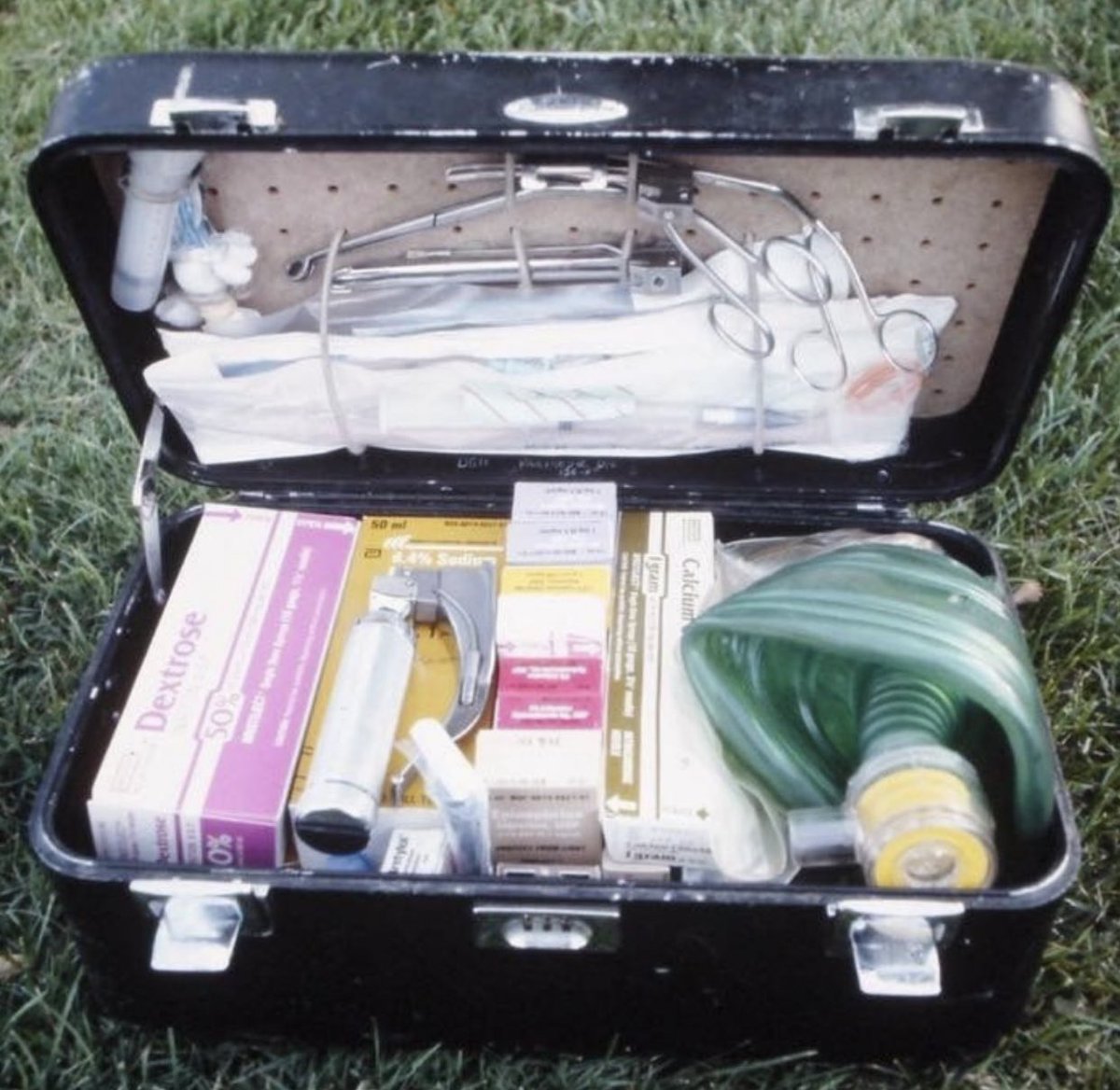 AssocNj's tweet photo. Who remembers the reusable BVM’s?!?! Ugh it brings back many bad memories from cleaning those things……

#bvm #ppe #biohazard #medic #Paramedic #als #advancelifesupport #njapp 

Reposted from @EMSmemorial https://t.co/0pqgECja4J