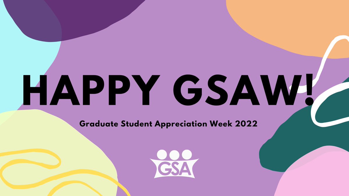 NUGSA1's tweet photo. It’s the final day of Graduate Student Appreciation Week! With that being said, we appreciate grad students all days of the year!

If you haven’t already, enter our daily raffle (https://t.co/cUQyvdzmSy) to win some free NU swag! @TGSatNU @NU_CGSA https://t.co/MgvZZutbdY