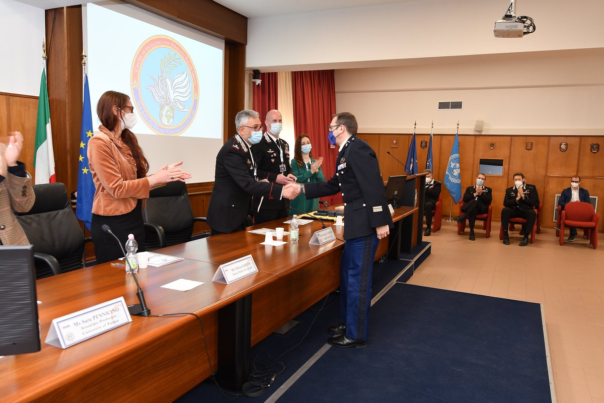 _CoESPU_'s tweet photo. Last day of the 2022 #EUPCST Training Livex on “combating trafficking in human beings in #EuropeanUnion (#CSDP) civilian crisis management operations”, whose training program has been developed by the #CoESPU in the broader contribution of the @_Carabinieri_ to the EUPCST. https://t.co/2S9oHxbRNx