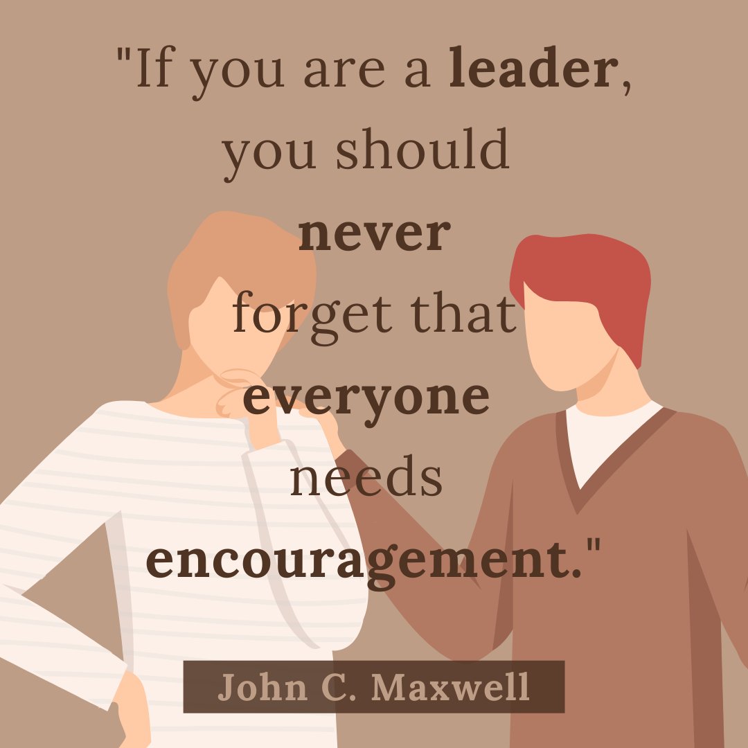 Leaders_SoE's tweet photo. Everyone needs encouragement, Something important to remember for all #AspiringLeaders !

#Leadership #LeadershipDevelopment https://t.co/VVq2VG0OKM