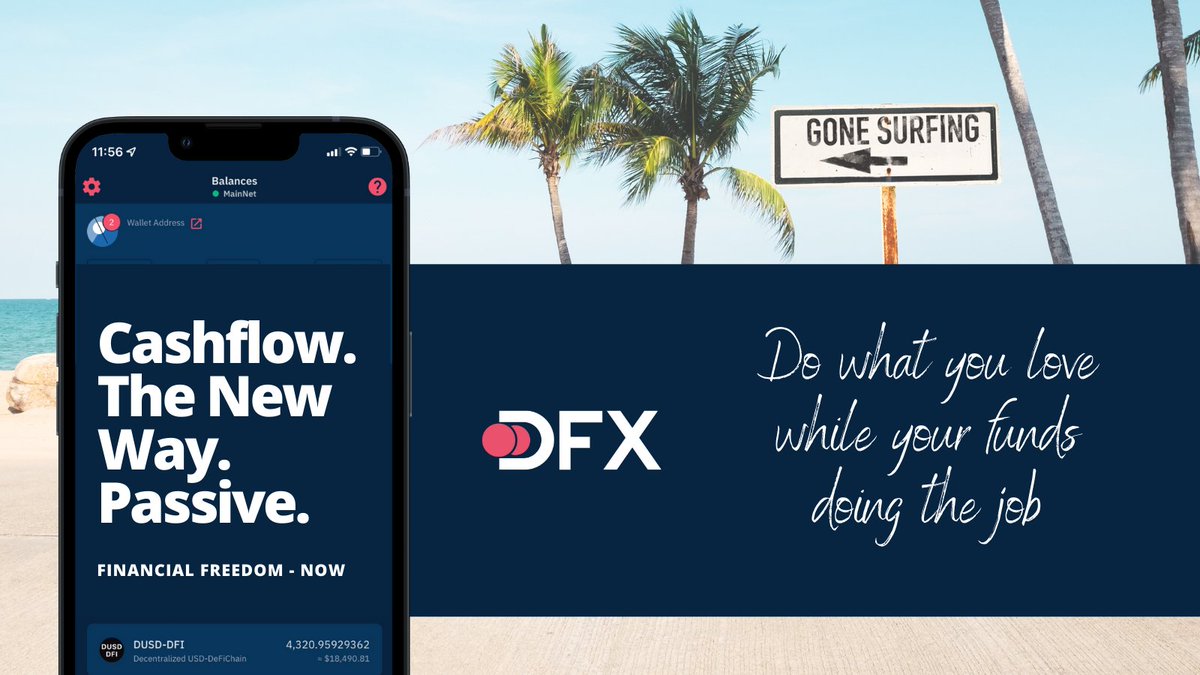 DFX_swiss's tweet photo. Stop dreaming - start building passive cash flow today and enjoy your time doing what you love. it's easy, you just have to start. DFX offers you everything you need. Download the app and get started:

App: https://t.co/mAUVSIXdTj

#RoadTo50 $dfi @DeFiChain https://t.co/KwgHcTRO5O