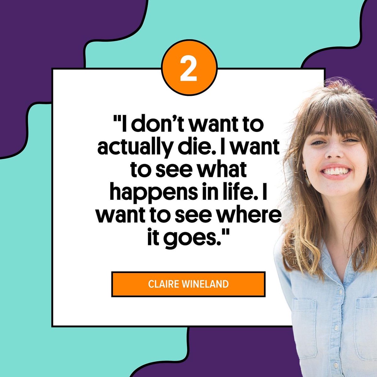 clairewineland's tweet photo. Claire was wise beyond her years! Find inner #CLAIRITY with this list of 25 Unforgettable Claire Quotes! Swipe ➡️ for a few and head to https://t.co/StanQ7nizq to read the full blog post with all of the quotes!
#HappyBirthdayClaire
#25for25 https://t.co/M89foXokea