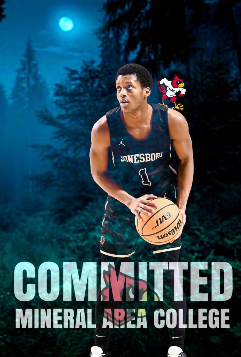 After talking with Coach Strege and the rest of my family, I am very excited to announce that I’ve  committed to Mineral Area Community College to continue my basketball career! I am thankful for my family, teammates coaches and community for always supporting me! Go cardinals!🔴