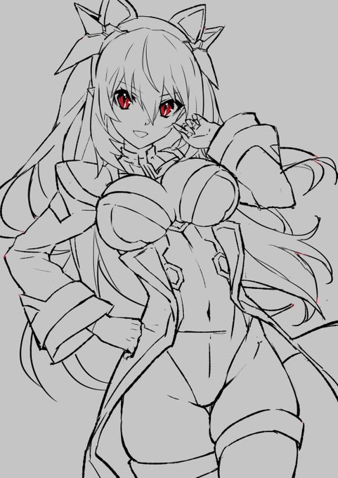 ラフを付けていただいた依頼品から #このタグを見た人はラフ画とその完成絵を見せる 