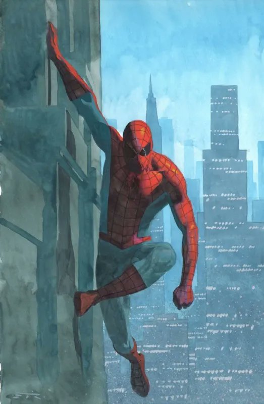 RT @chrisarrant: Spider-man by Esad Ribic https://t.co/SGBzi8lqvh