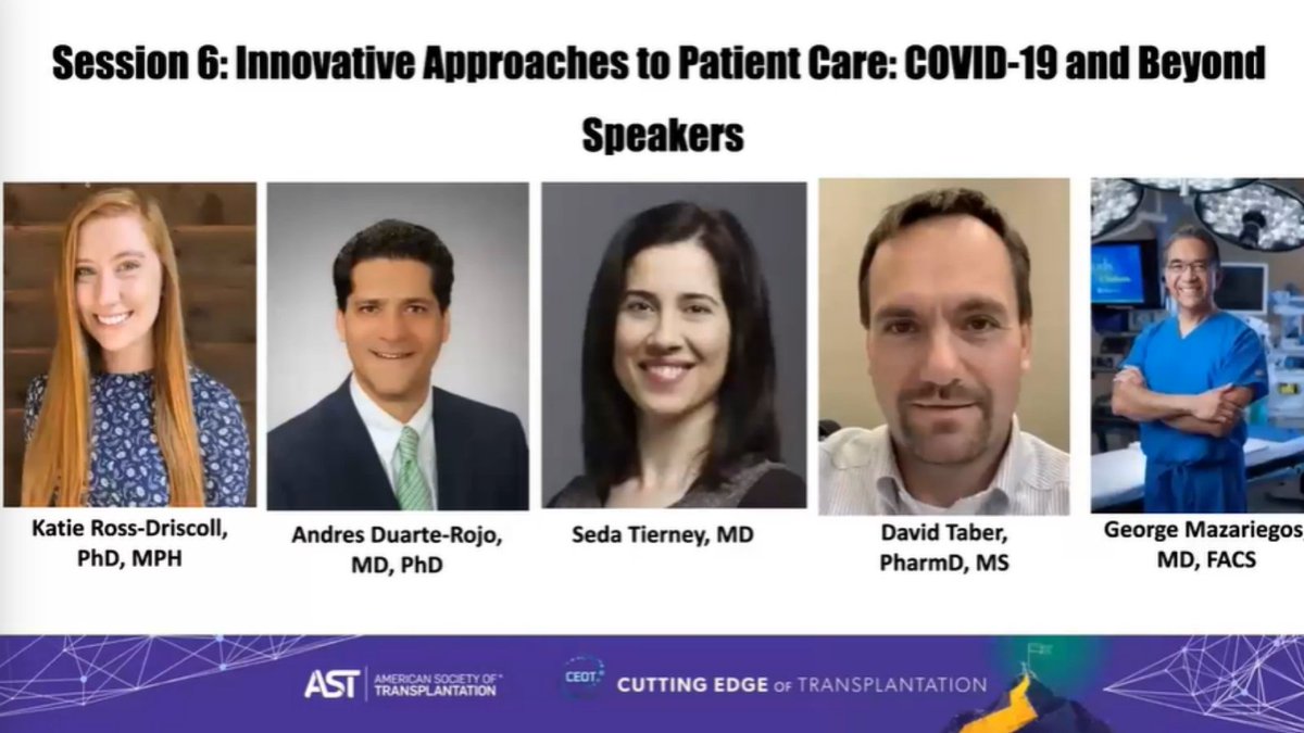 AST_info's tweet photo. Starting now! @kross_epi is kicking off #CEoT2022 Session 6 with a talk on strategies to increase waitlisting. https://t.co/wXkre3B6rf