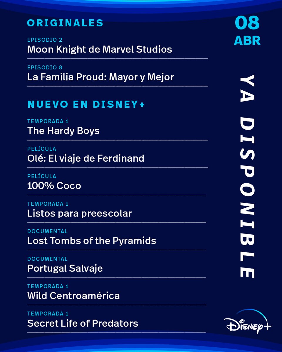 Disney+ Latinoamérica tweet media