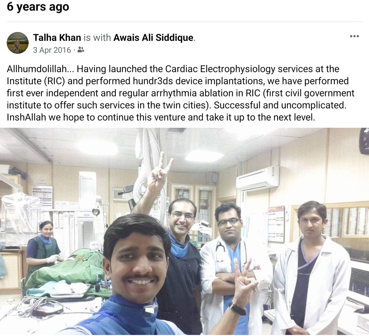 After years of training for Cardiology/#Electrophysiology, it was 6 years ago established a National milestone service for #catheterablation #eps, and since then the service and team has never looked back.... #epeeps #eps The venture continues....