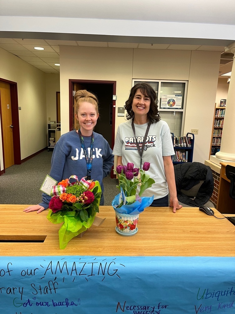 We love celebrating our MTS and MTA for National Librarian week! Such a great asset to our campus!
