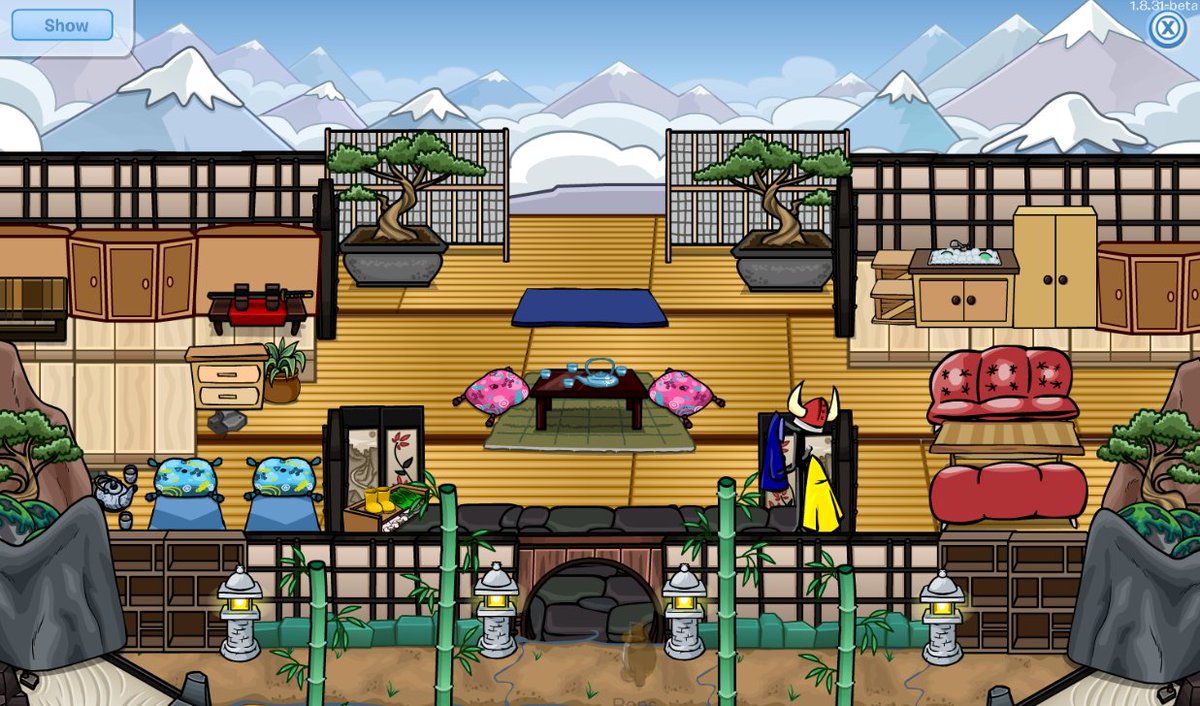 ItsPops_'s tweet image. Japanese Home Igloo🎎🏮