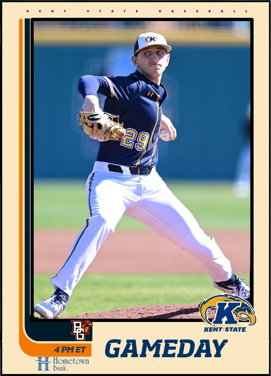 It's Gameday...LET'S GET READY TO ROMEL!  We open our four game MAC series with BG this afternoon at 4.... See you at Schoony!

#BiteDown