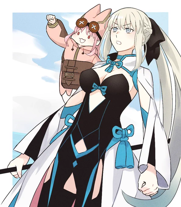 モルガン陛下とハベにゃん
いざイベント
#fgo 