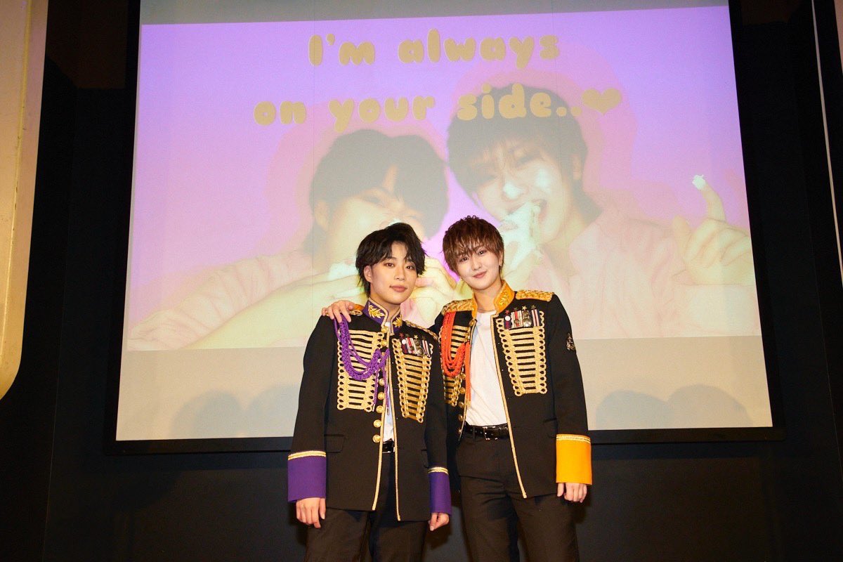 Toma_0301's tweet photo. みんな本当にありがとう！！
大好きなみんながいてくれて、
大好きなメンバーがいてくれて、
こんなにも幸せな時間に囲まれながら
卒業する事ができました。
神那橙摩を見つけてくれて、アイドルにさせてくれてありがとう。
ずっと俺はみんなの味方だよ^ ^
愛してるぞー。
#みやとまといっしょ
#風男塾 https://t.co/MnoW9VEXlc
