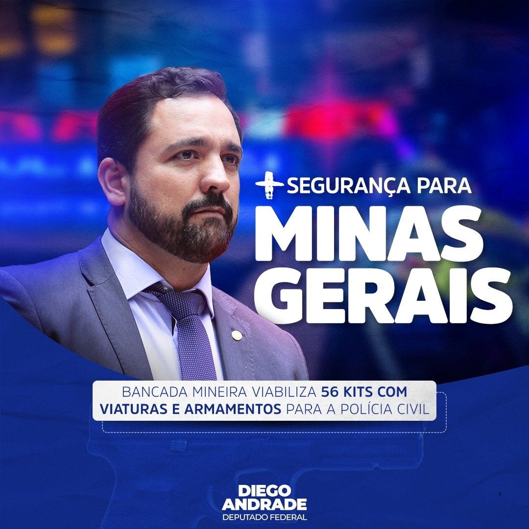 A bancada mineira não tem medido esforços para equipar ainda mais aquela que é a melhor polícia do país. Por uma decisão conjunta, deputados e senadores mineiros viabilizaram a entrega de 56 kits de viaturas e armamentos para a Polícia Civil.