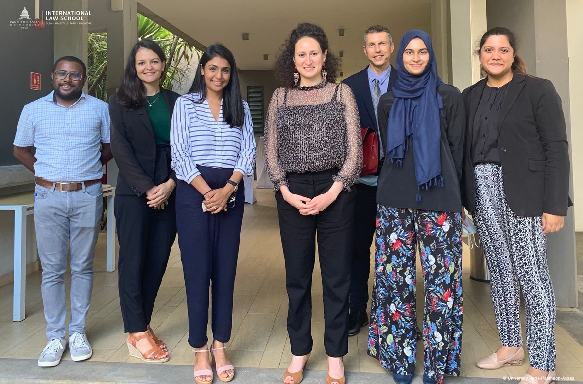 AssasIntl's tweet photo. We were thrilled to welcome on campus Mrs. @Nadiafanton from the French Ministry of Europe and Foreign Affairs, accompanied by Mr. @PatrickParrot, from the Embassy of France in #Mauritius for a courtesy visit.
Masks were removed for the purpose of the picture
#AssasILS https://t.co/ehkszbr3ZT