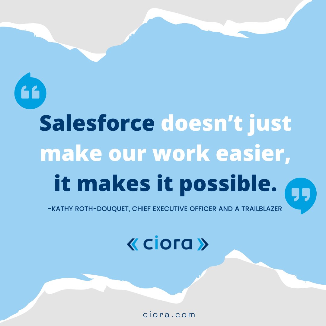 ciora_solutions's tweet image. To learn more about how you can transform your business with Salesforce, contact us here: bit.ly/3FMhQPI