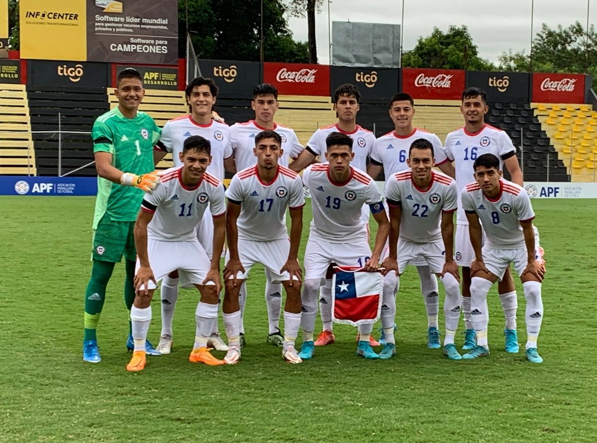 LaRoja's tweet photo. 🚨 1' Juega #LaRojaSub20 ante Paraguay, en el segundo amistoso de la gira‼

🇵🇾0⃣➖0⃣🇨🇱

#VamosLaRoja https://t.co/QauevEK0J8