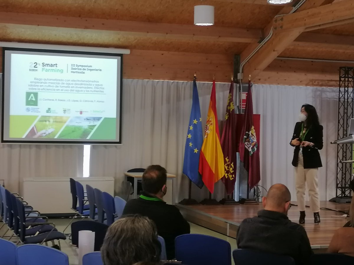IfapaJunta's tweet photo. 💦🌱 #Ifapa ha estado presente en el Symposium Ibérico de Ingeniería Agrícola, con las ponencias de los técnicos de #Ifapa: Rafael Baeza, Juana Isabel Contreras y Francisca Alonso sobre el riego de precisión mediante electrotensiómetros

#IFAPAfuncionaylidera  
@AndaluciaJunta https://t.co/DxZ5stjtHN