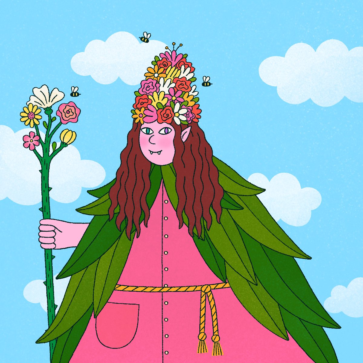 PossumDraws's tweet photo. @NFTnelli @Flowerblocks @sophikomoe1 @themysticnft @c0c0_nfts Sooo ready for spring and gardening season! 🌸🌻🌷🌿 https://t.co/G4jKarVkw1